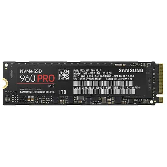 هارد SSD اینترنال سامسونگ 960 Pro 1TB PCIe NVMe M2145168